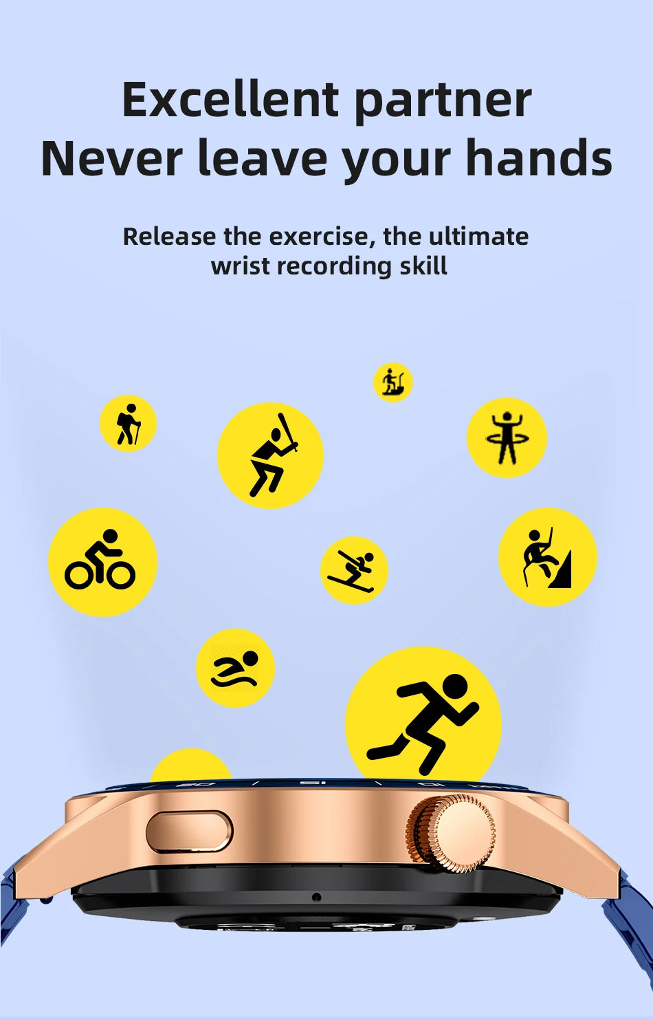 LIGE 2025 New Fashion Smart Watch Men HD Screen Sport Fitness Heart Rate Monitor Bluetooth Call IP68 Waterproof Smartwatch Women