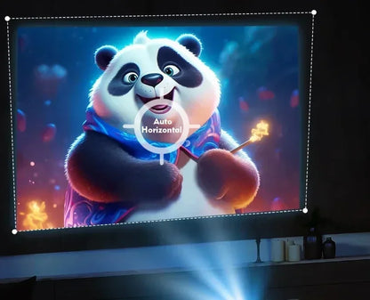 Projector 4K Android 11 Projector Native HD 1080P Dual Wifi6 BT5.0 for home/outdoor/office1920*1080P Portable Projector