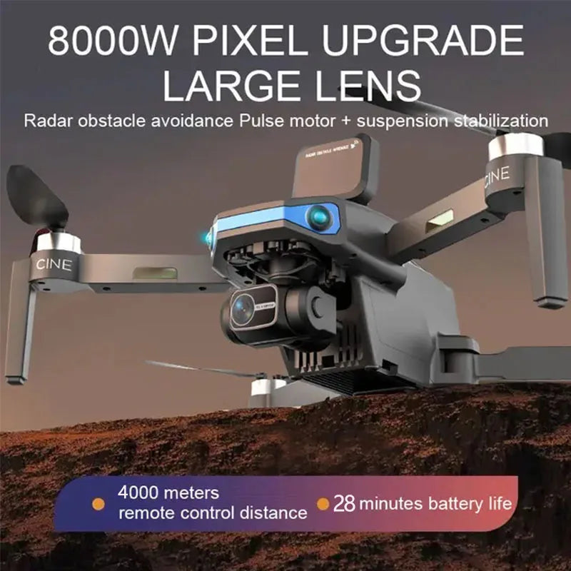 AE3 MAX Drone GPS 4K Camera 3-Axis Gimbal Anti-shake Aerial Photography Brushless Foldable Quadcopter thermal drone