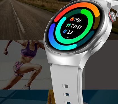 2025 New Men Smart Watch NFC Watch S10 Pro GPS 360*360 HD Screen AMOLED Heart rate BT Call Health Monitoring Women Smartwatches