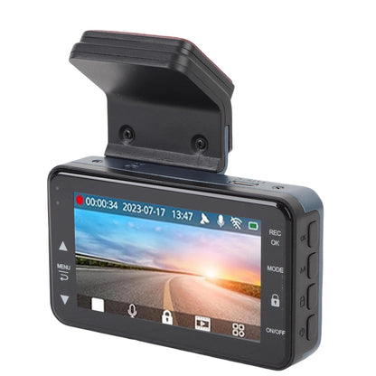 Dash Cam Front 4K and Rear 2K HD WiFi ADAS Dashboard Camera with 3 Inch LCD Screen 64GB Memory Card for Car Car Driving Recorder