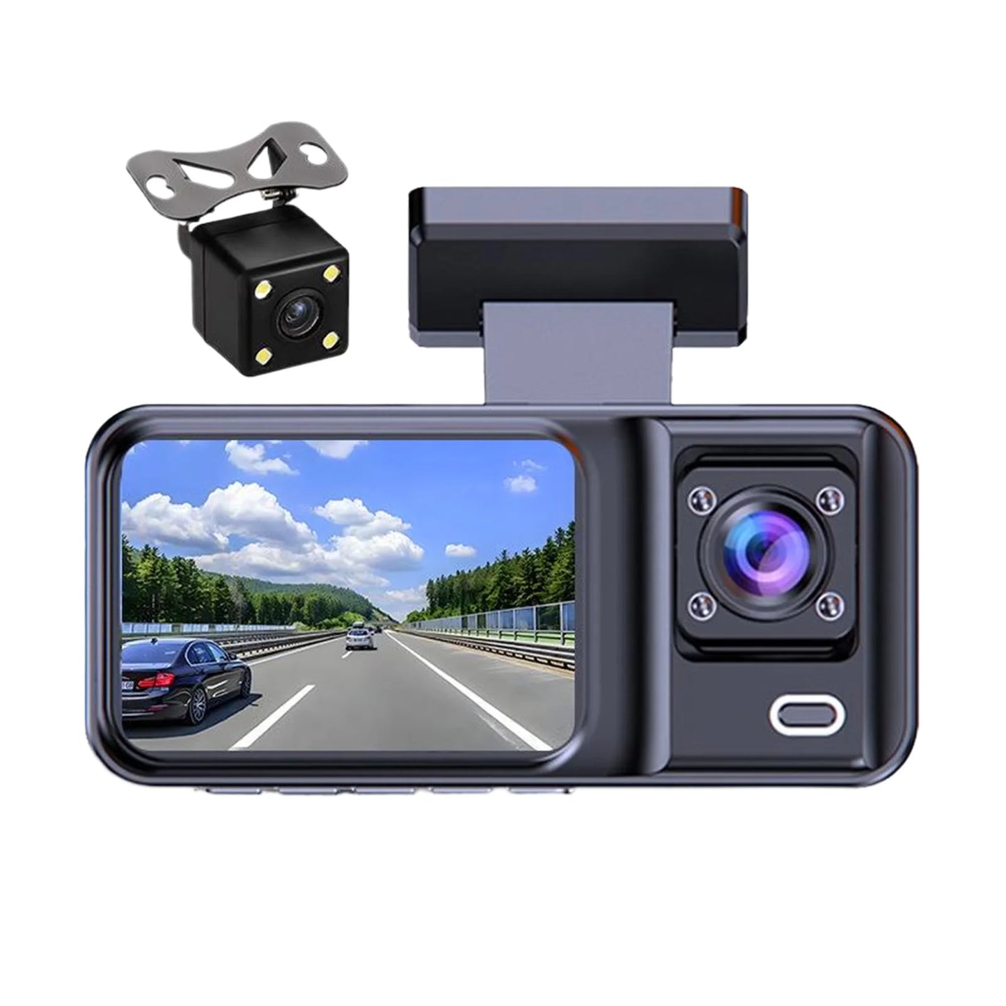 Dash Cam for Cars Camera Black Box 3 Channel /2 Channel  1080P Video Recorder Rear View Camera for Vehicle Car DVR car accessory