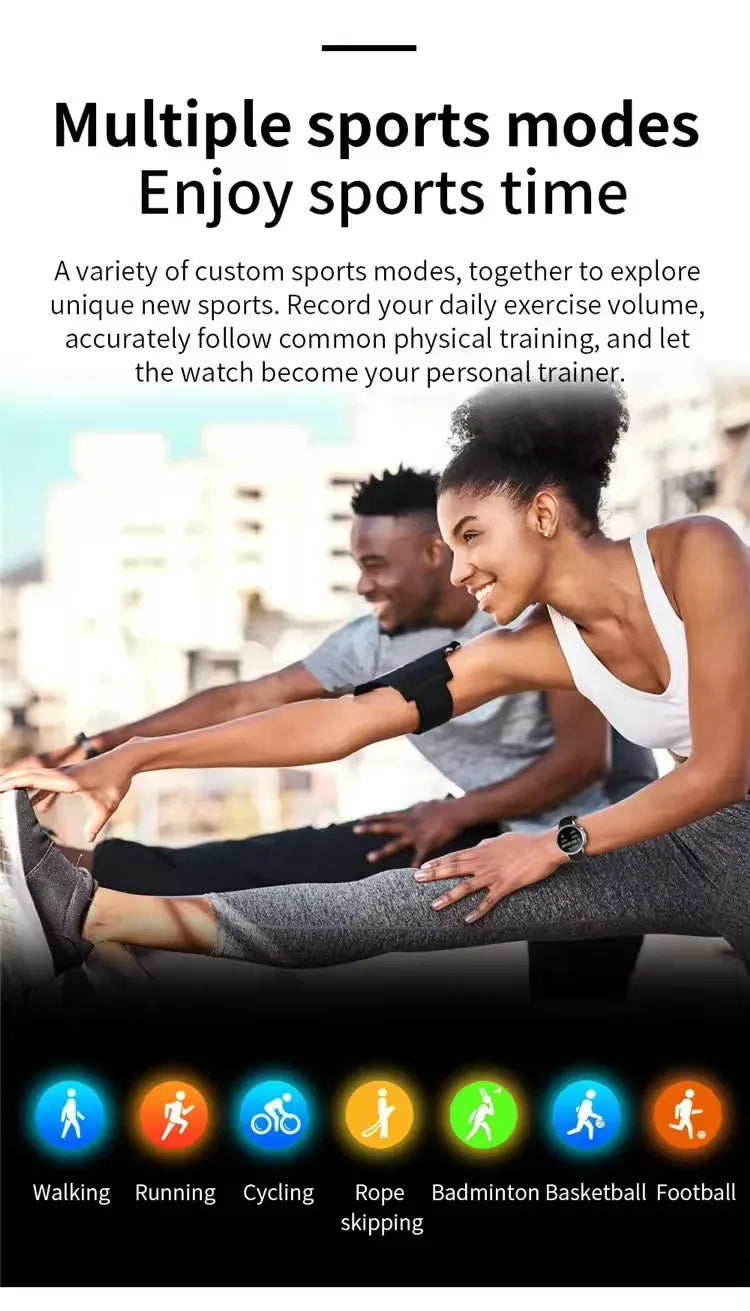 New Men Women Smart Watch For Android ios Phone IP67 Waterproof Sport Bracelet Bluetooth Call Sleep Health Monitoring Smartwatch