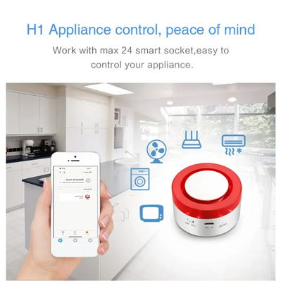 CABE-Tuya Smart Home Security Alarm System Kit Wifi Wireless Burglar Alarm Store Burglar Motion Door Window Sensor