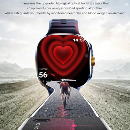 5G/4G Full Network Smart Watch 2.40 inch Big Screen HD Video Call 8GB+128GB RAM 2100mAh Google Play WIFI GPS Sim Card Smartwatch