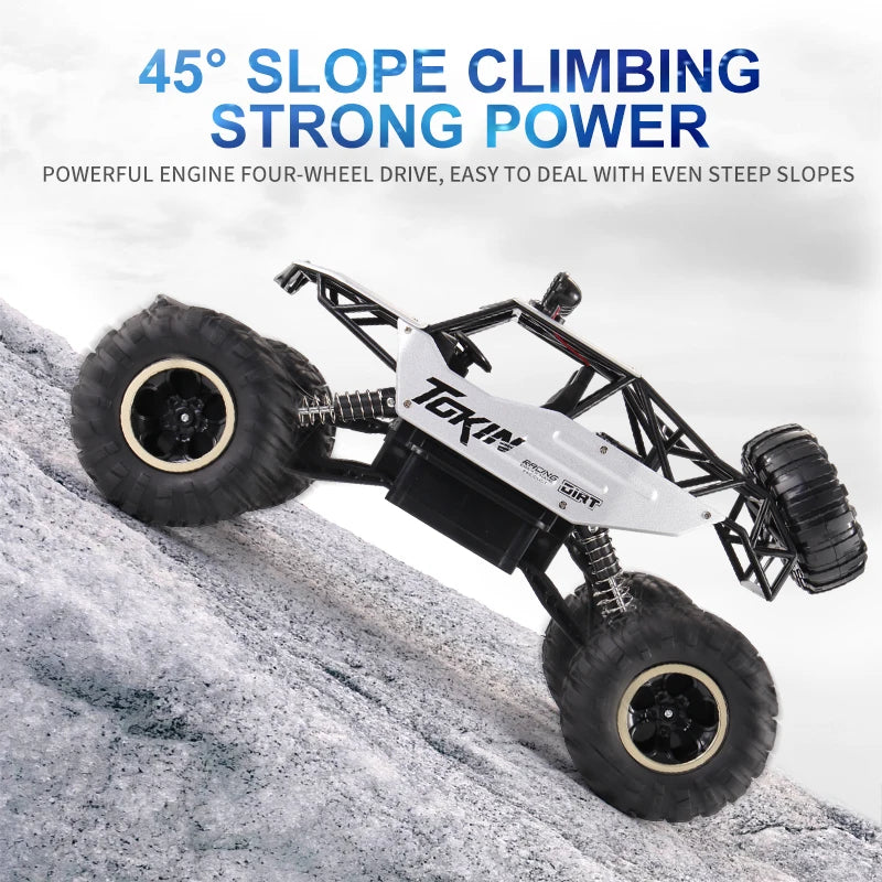 Oike RC Car Remote Control Climbing Vehicle Outdoor All Terrain Off-road Trucks 4WD Racing Drift Cars Toy Gift for Kids Adults