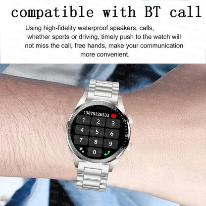 New Plus Smartwatch Hombre Bluetooth Call HD Screen Full Offers Today Health Tracking Diy Faces Gift Men Watches Smart Commerce