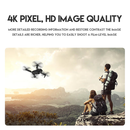 Professional Drone E88 4K Wide-Angle HD 1080P Camera WiFi FPV Height Hold Foldable RC Drone Quadrotor Helicopter Children's Toys