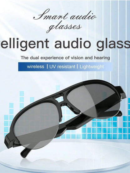 V5.3 Smart Wireless Glasses - Touch HD Lens, High Fidelity Audio, Wireless Call and Music, Rechargeable Battery, Outdoor Sports