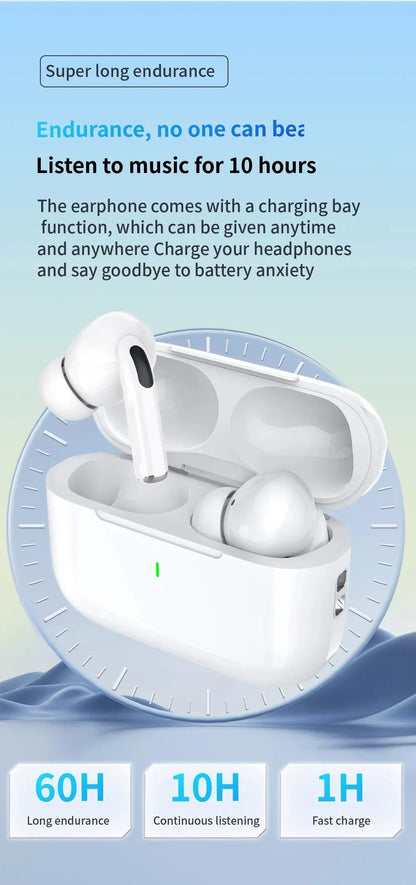 2025 New Air Pro True Wireless Bluetooth Earphones Headphones HiFi Sound Low Latency Noise Reduction Earbuds for IPhone Android