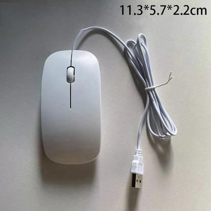 Hot Selling Neutral Wired Mouse 2.4Ghz With USB Cable Ergonomic Ultrathin Mice For PC Laptop Business Computer Office Mouse 1.2m