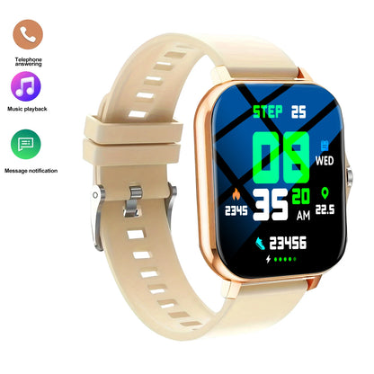 2025 Smart Watch, Sports Watch, Incoming Call Alert Multiple APP Alerts, Fashionable for Men and Women, iPhone/Andriod