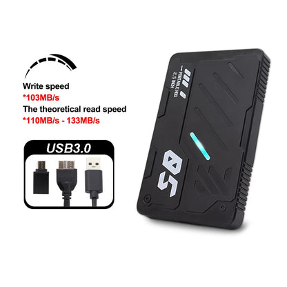 Portable External Hard Drive 1TB 750G 500G 320G 250G 160G USB3.0 USB3.1 2.5" Mecha RGB Storage Disk for PC PS5 PS5 Xbox Laptops