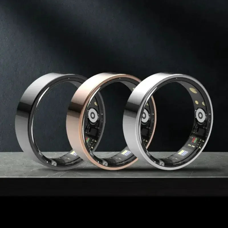 2025 smart ring for men women,Sleep, Heart Rate,Oxygen Monitor, 5ATM Waterproof,Bluetooth TK5 sports rings for men,Holiday Gift