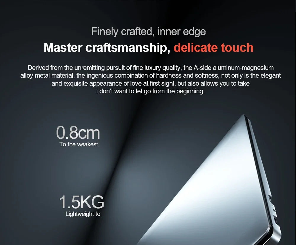 CARBAYTA Performance Laptop Computer 5G Wifi AMD Ryzen 7 4800U Windows10 11 Pro Gaming IPS Laptop