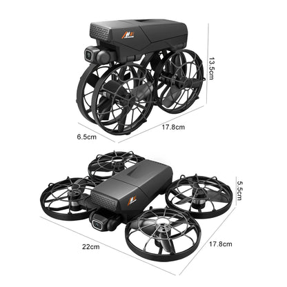 For Xiaomi M8 Drone 4K Professional Dual Camera with Screen 5G WIFI FPV Dron Brushless Optical Flow Hover Folding GPS Quadcopter