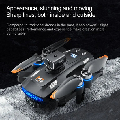 Xiaomi M6 RC Drone 8K Aerial HD Dual Camera 5G WIFI Intelligent Obstacle Avoidance With Screen GPS Ruturn Brushless Power Drone
