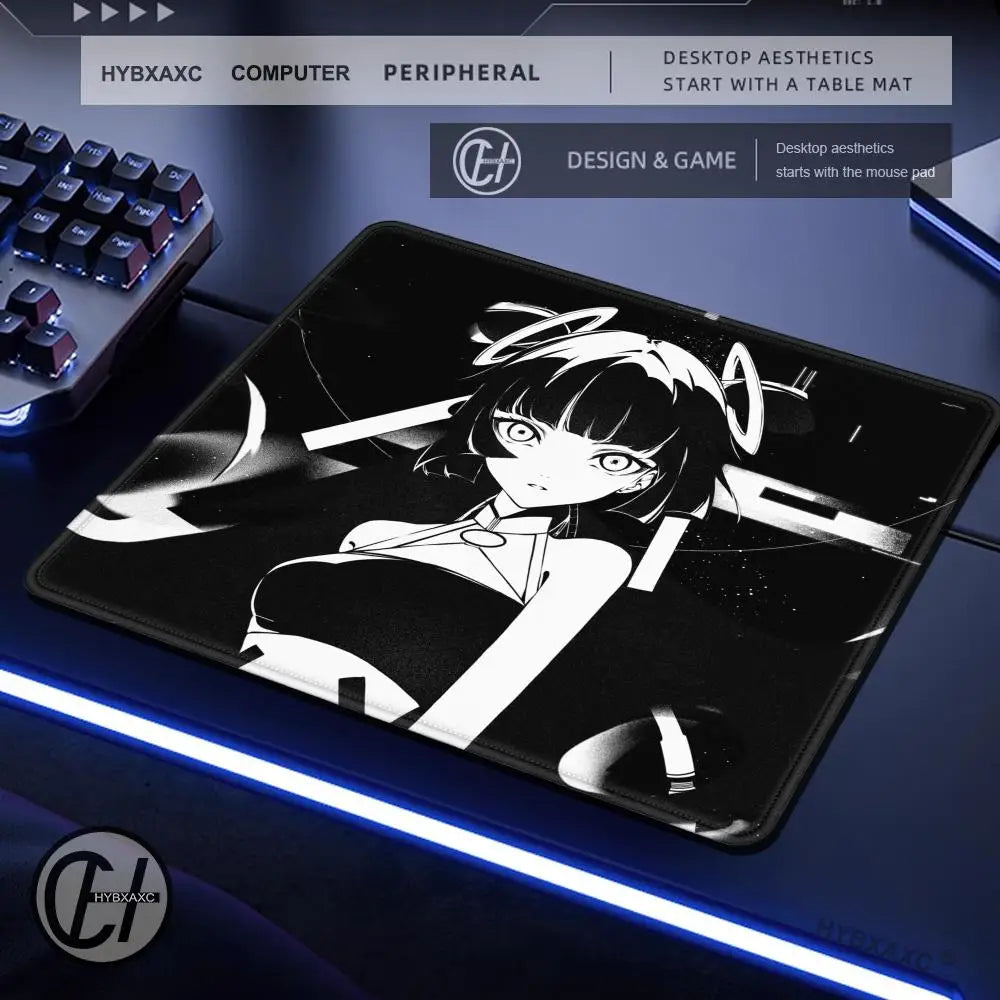 Large Gaming Mouse Pad Customizable Pattern Upgraded Smooth FPS Esports Office Gaming Desk Mat Gaming Accessories Rubber Mats