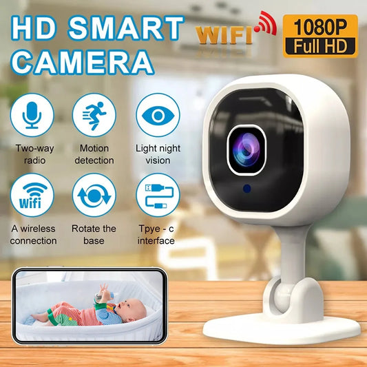 A3 1080P Surveillance IP WiFi Camera Mini Home Smart Two Way Intercom Survalance Camera Audio Video Night wifi Security Monitor