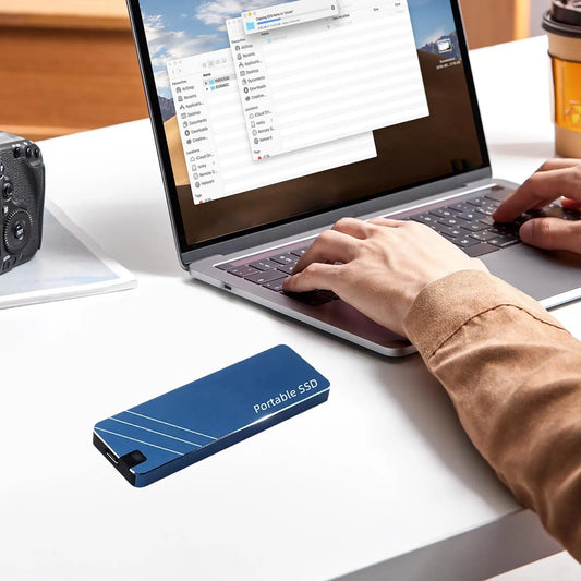 Portable SSD 1TB High Speed External Hard Drive USB 3.1 Solid State Drive Mass Storage Device For Phones, PC, Desktop, Laptop