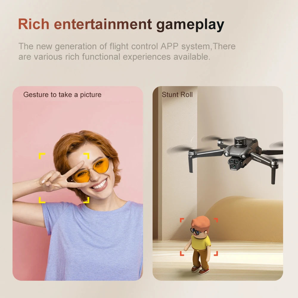 Professional GPS Drone 2025 U33 U99 with 8K Camera 360 Laser Obstacle Avoiding Touch Screen Brushless Motor FPV 5G RC Dron Toys