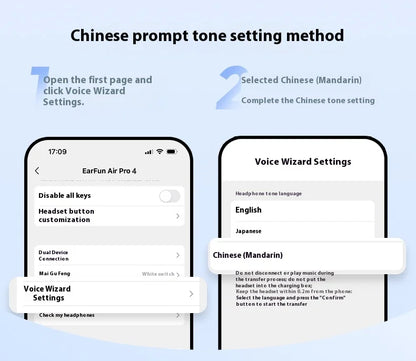 EarFun Air Pro 4 Wireless Earphone Active Noise Reduction HI-FI Bluetooth5.4 Earphones E-sports IPX5 Waterproof PC Gamer Earbuds