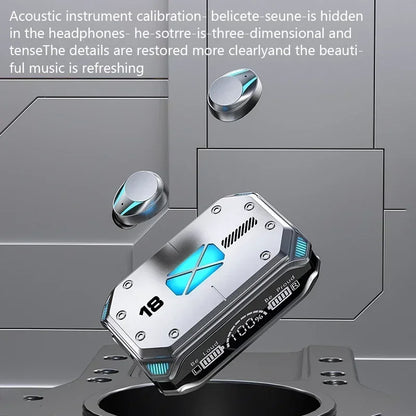 M41 Bluetooth Earphones Wireless Headphones Smart Touch Wireless Headset LED Display Stereo Sound Earbuds for Smartphones