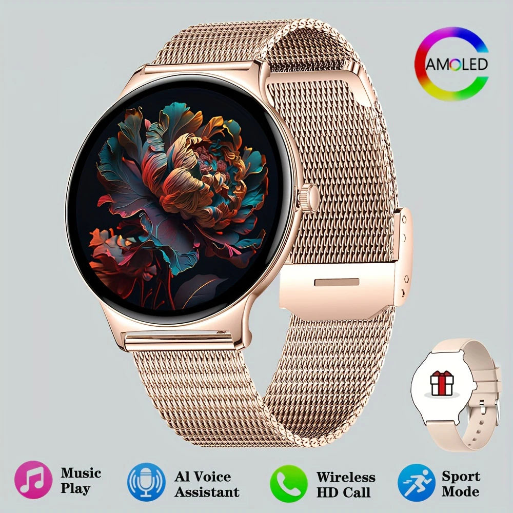 2025 Smart Watch Man Woman Ultra-thin Gift Full Touch Screen Sports Fitness Watch BT Call Digital SmartWatch For Android IOS New