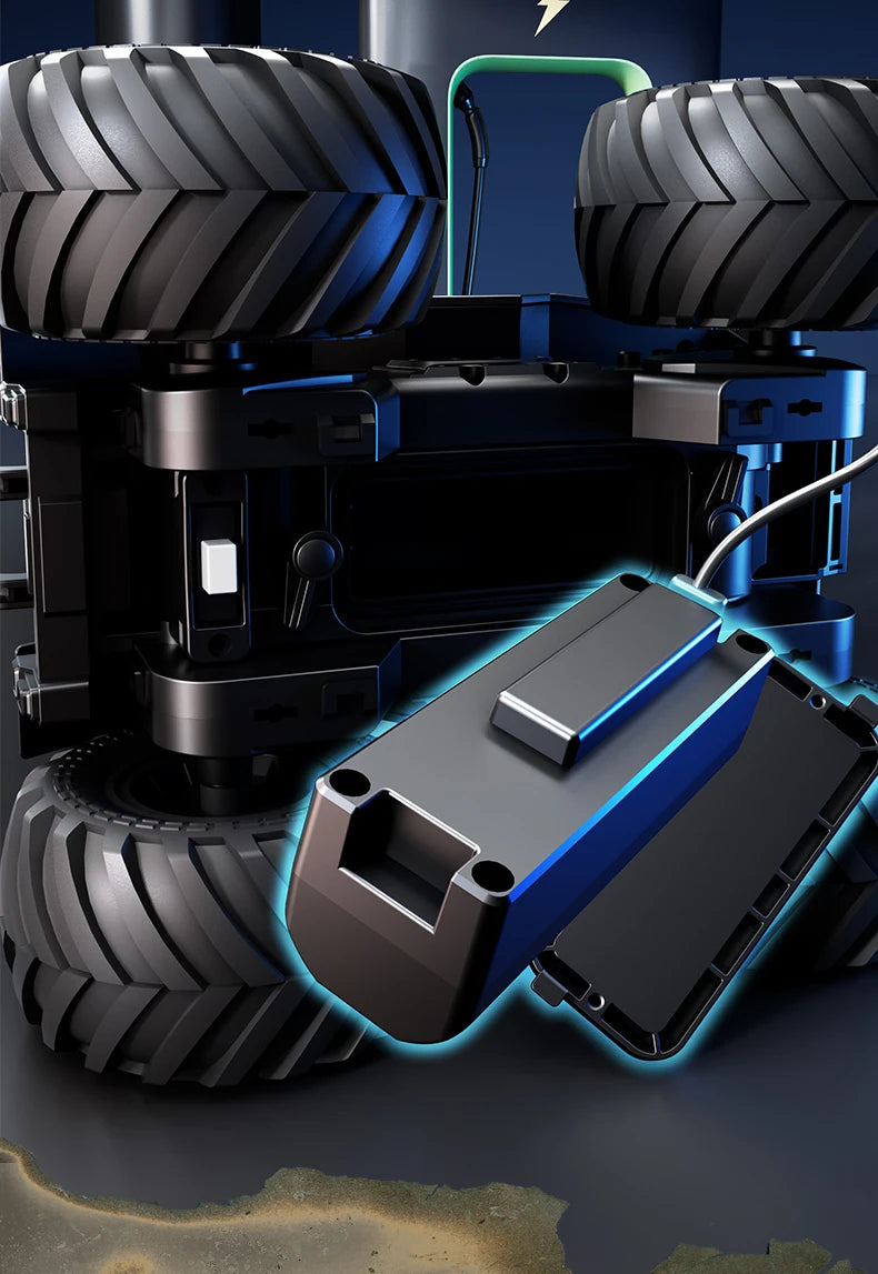 NEW RC Cars 4WD All Terrain Cross Country Car RC Water Land Amphibious 2.4G Toy Drift Racing Remote Control Car Kids Gift