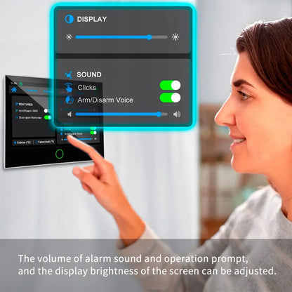 KERUI G70 4G Alarm Security System 7-inch Large IPS Touch Screen Home Alarm for House Security Protection Alexa Tuya Smart APP