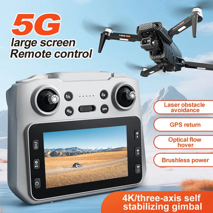 New K918 Drone GPS 8K Professional HD 360° Dual Cameras 5G WIFI Brushless Motors Obstacle Avoidance Foldable Quadcopter