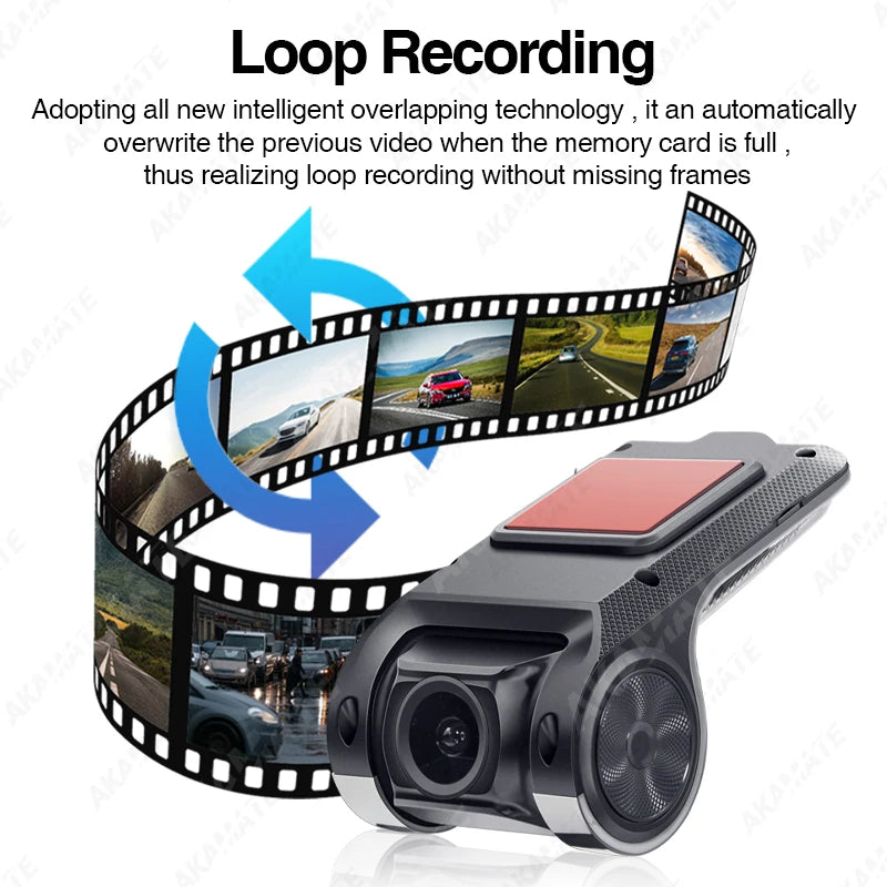 Dash Cam ADAS Car Electronic Dog USB AR Dash Cam Full HD 720P For Android Car Radio Camera Recorder DVR Dashcam Camcorder