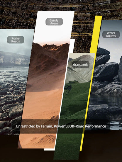 KBDFA Q215 Amphibious RC Car 2.4G 4WD Remote Control Truck Climbing Off Road Waterproof Armored Vehicles Kid Toys Gift