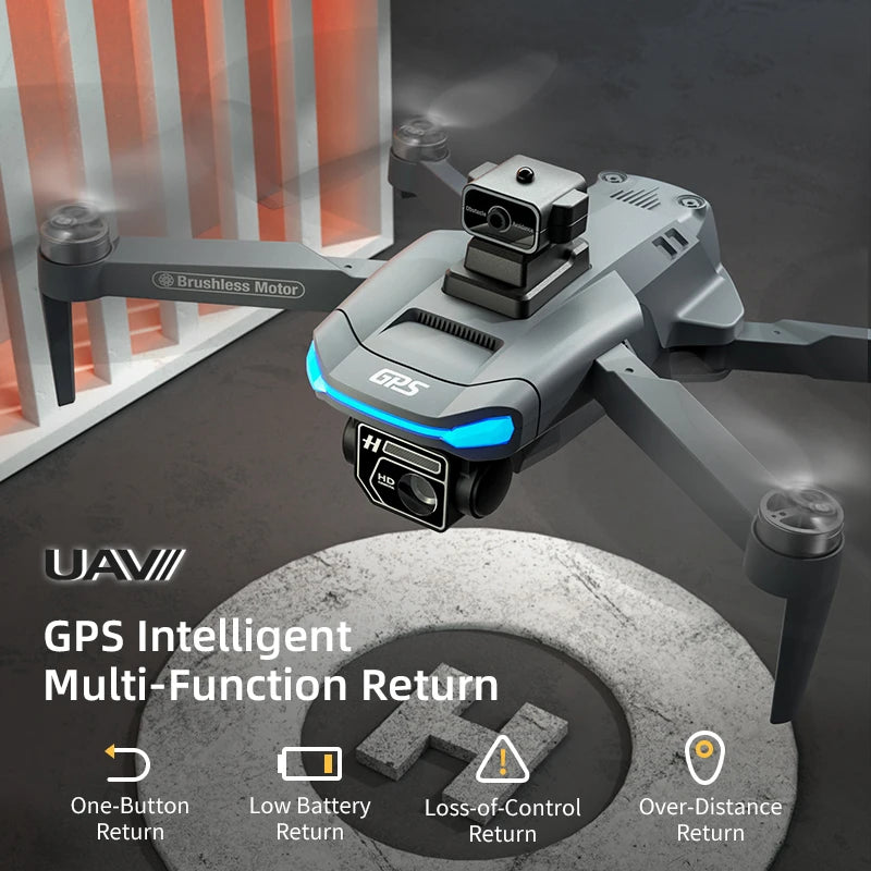 JJRC X28 Pro GPS Drone 4K Professional HD Dual Camera With Screen 5G WIFI 360° Obstacle Avoidance Brushless Rc Quadcopter Drone