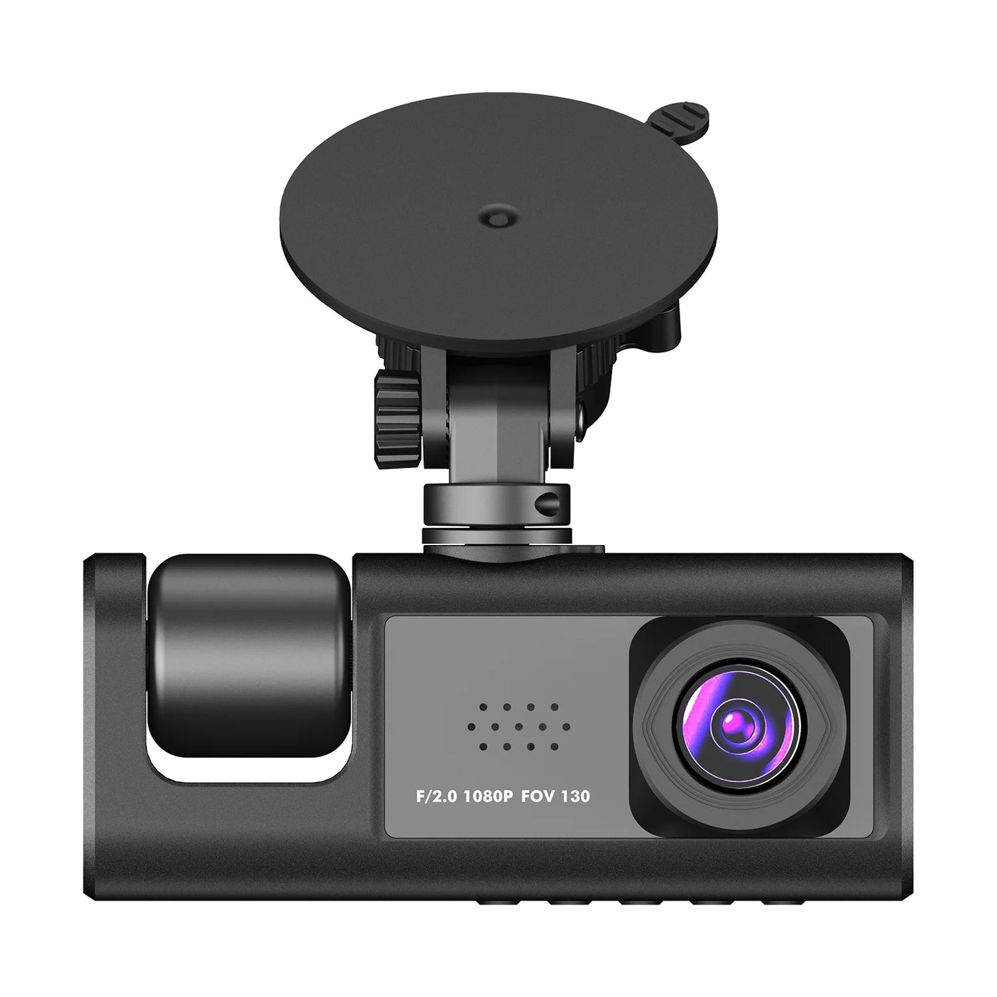 Dash Cam Recording Car Camera DVR S1 2"Screen HD 1080P 3 Cameras+WiFi (Front/Rear/In car) Night Vision Video Recorder