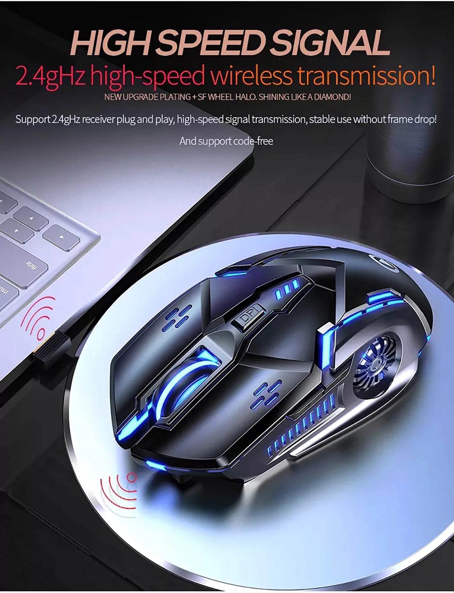 Original G5 Wired Mouse BackLight High Sensitivity 6 Keys Macro Programming Gaming Mechanical Mouse For Game Computer Tablet PC