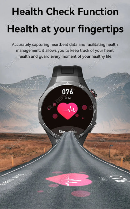 Men Women SmartWatch 2025 New 1.51 HD Screen 450Mah Fitness Track Heart Rate Sleep Gps Tracker Smart Watch Sport IP68 Waterproof