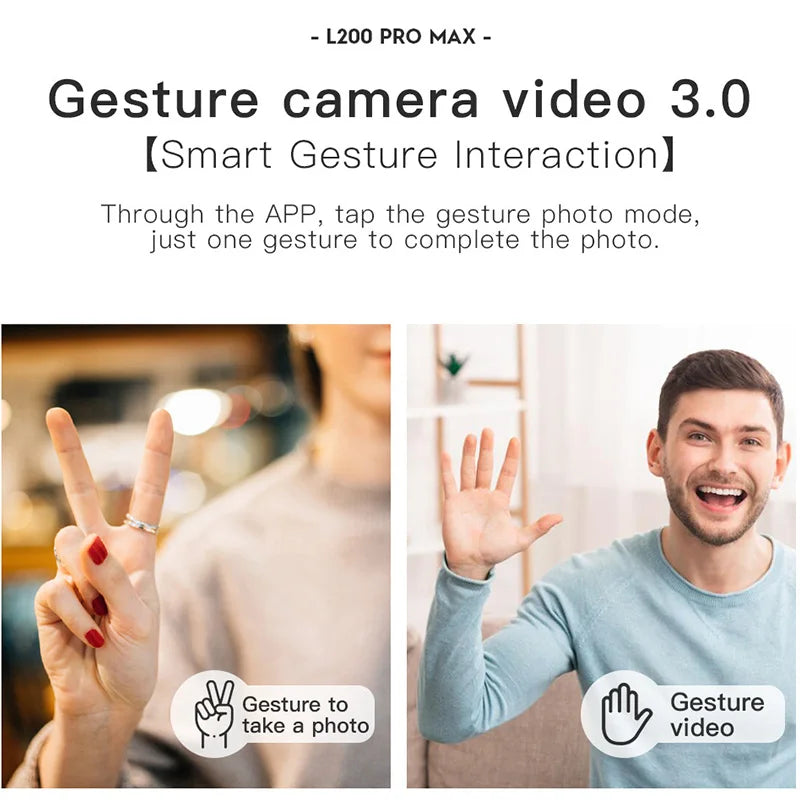 L200 PRO MAX GPS Drone with 2-axis Gimbal Professional Anti-shake 4K HD Camera FPV Drone 360° Obstacle Avoidance Quadcopter Toys