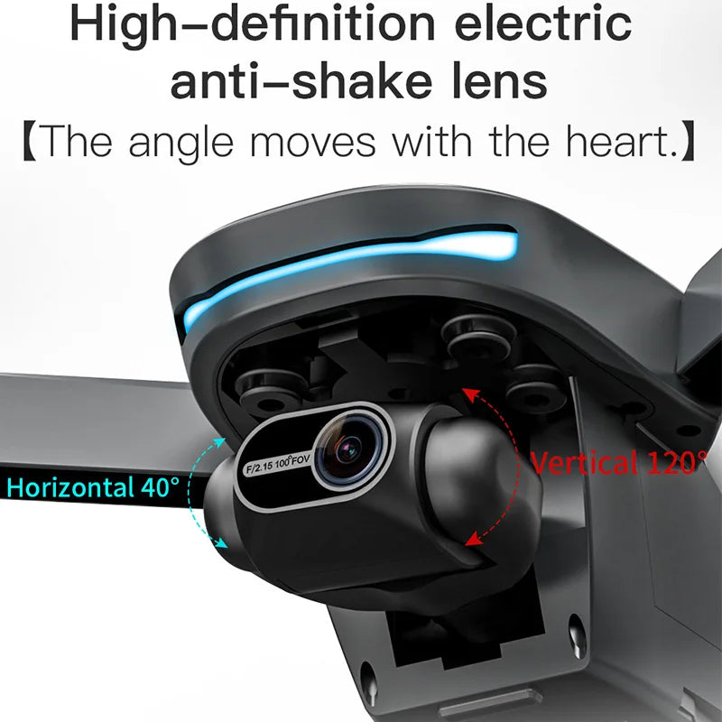 Drone GPS 8K L200 PRO MAX Professional 2-Axis PTZ HD Dual Camera 5G WIFI FPV 360° Laser Obstacle Avoidance Brushless Motor Dron