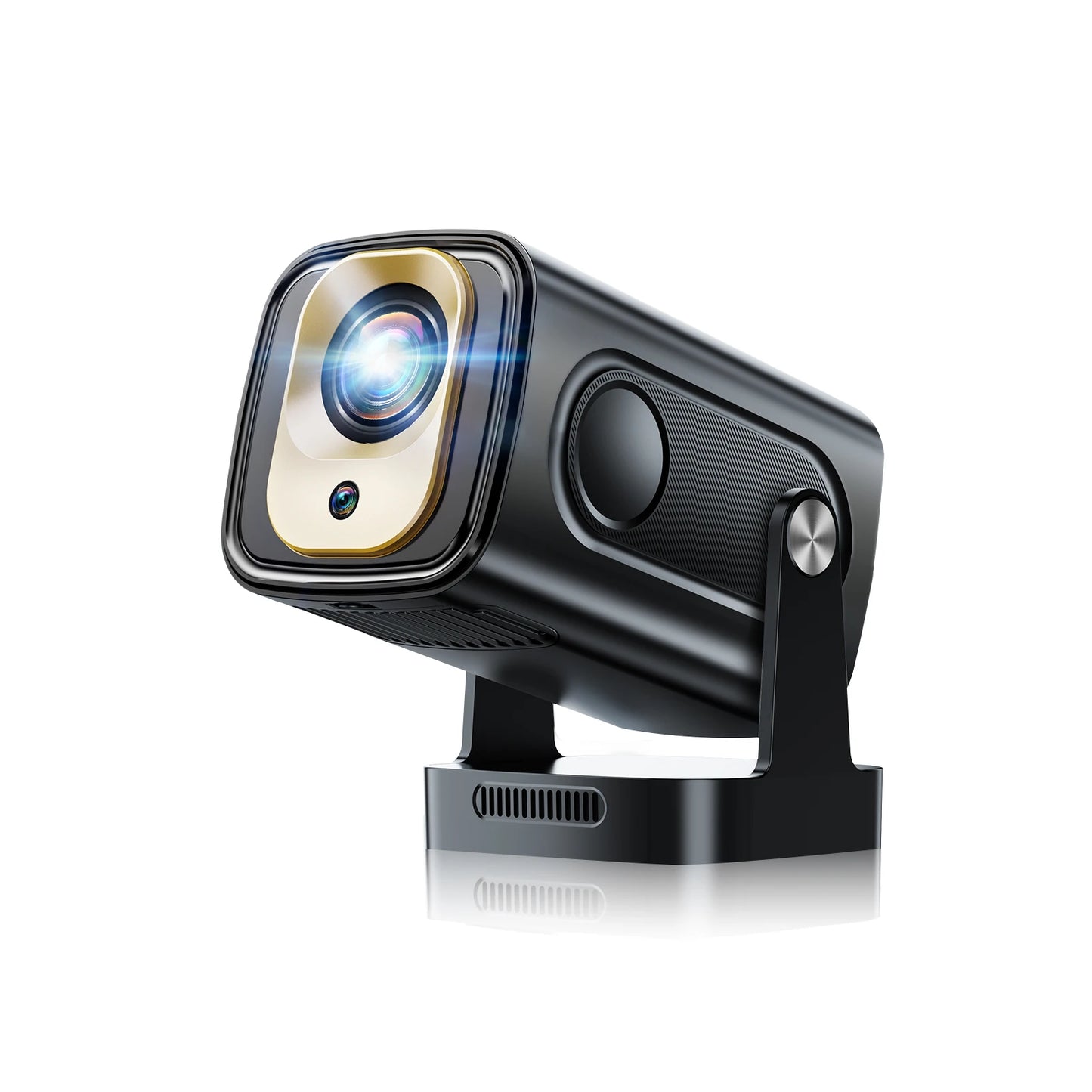 Mini Projector 4K Native HD 1080P Wifi6 Cinema Portable Projetor Built-in APP & Android System suitable for Home/Outdoor/Office