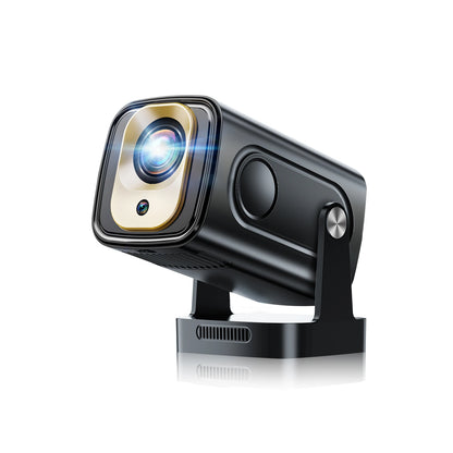 Mini Projector 4K Native HD 1080P Wifi6 Cinema Portable Projetor Built-in APP & Android System suitable for Home/Outdoor/Office