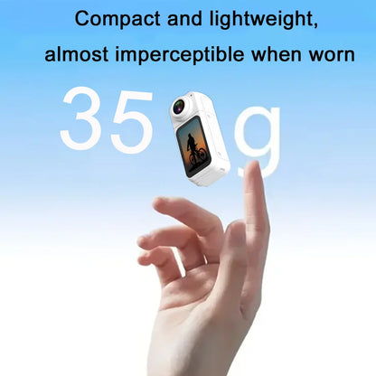 Thumb Action Camera Mini 2.7K Sport Go Pro Cameras Pocket Cam Instant 180°Angle WIFI Recorder Magnetic Attraction Bracket Camera