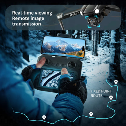 Z103 Pro MAX GPS Drone 8K Professional HD Dual Camera With Screen 5G WIFI Laser Obstacle Avoidance Brushless Rc Quadcopter Drone