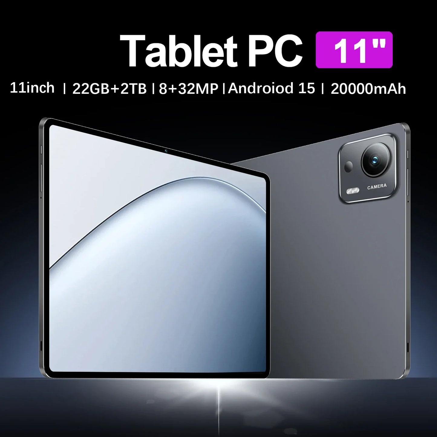 2025 Original Pad 7 Ultra Tablets Snapdragon 8 gen3 22GB+2TB Android 15  Global Version tableta5G Dual SIM 10 Core WiFi WPS 2000