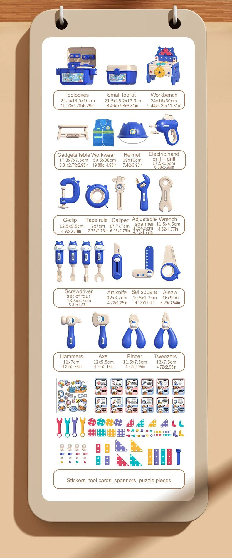 Children's Tool Set with Electric Toy Drill Kids Power Construction Toy Pretend Play Toy Tools Kit for Toddler Boys Girls Child