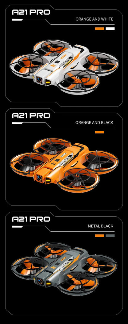 For Xiaomi New A21 Pro Mini Drone 4K Professional 8K HD Camera with Screen RC Dron Brushless Motor Obstacle Avoidance Quadcopter