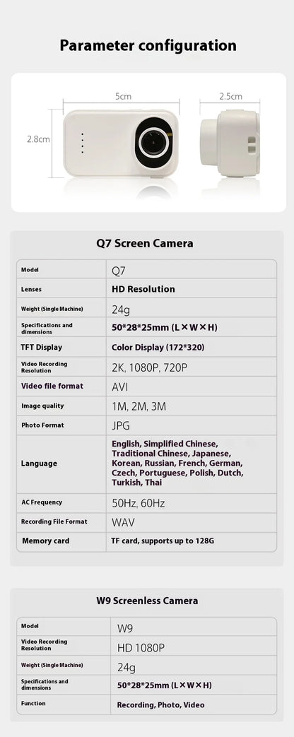 New 1080P Sport Camera FHD With Long Battery Life Video Thumb Camera Sport Action Camerahelmet Motorcycles Cam