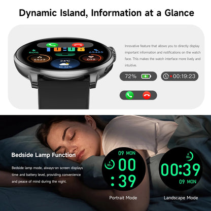 Fashion Women Bluetooth Call Smart Watch DIY Dial Health Monitoring Full Screen Touch Smartwatches 2025 New Android IOS