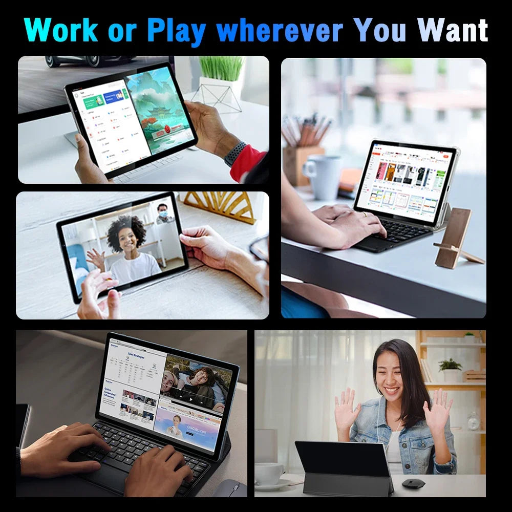 2025 Pad Tab 14 8 inch Android 12 16GB Ram 1TB Rom Dual SIM 10 Core Dimensity 9000 WPS GPS Bluetooth 10000mAh Original Tablet