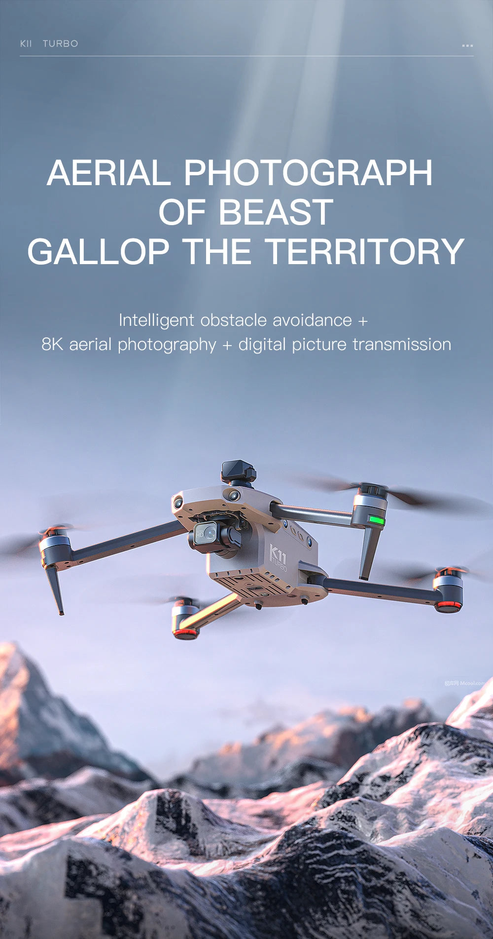 K11 Tubro Professional Drone With 8K Camera 3-Axis Gimbal Obstacle Avoidance Touch Screen FPV Drone Brushless GPS RC Quadcopter